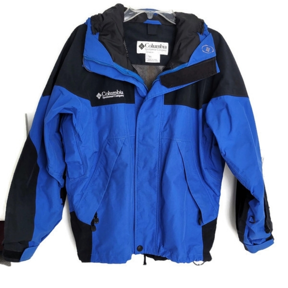 Columbia Mens Blue and Black Jacket